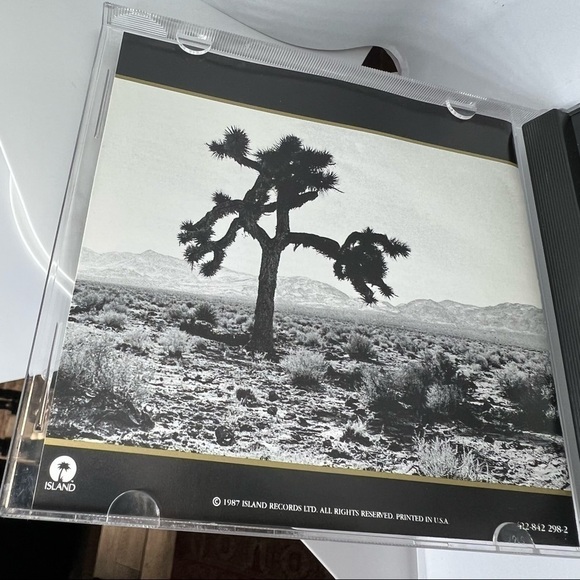 EUC-U2 The Joshua Tree 1987 CD Island Records Classic Rock 422 842 298 2 Vintage - Picture 5 of 5